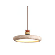 Tinon Pendant Lamp Yellow travertine Marble