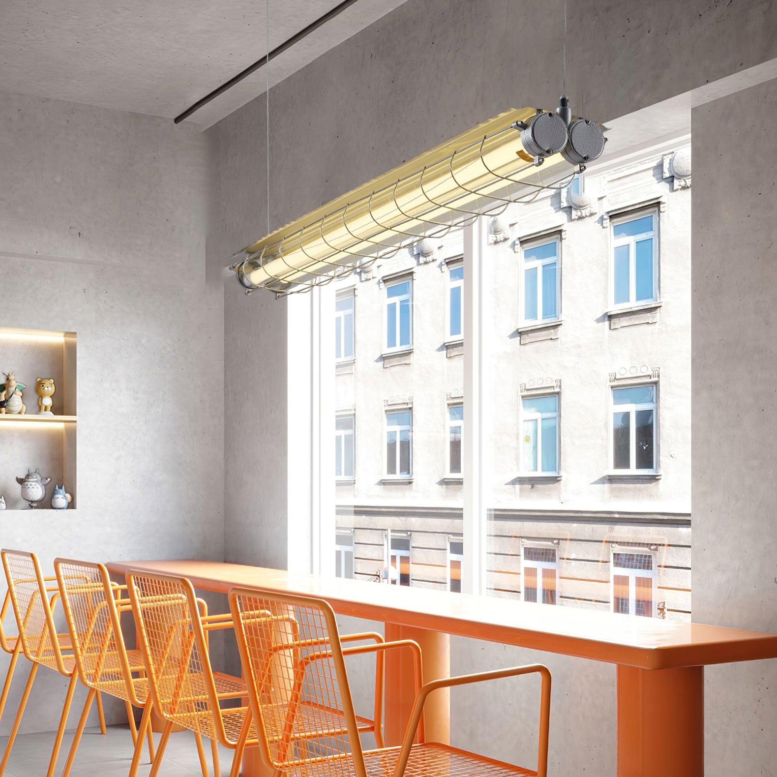 Arsorisra Industrial Linear Pendant-Neutral Decor