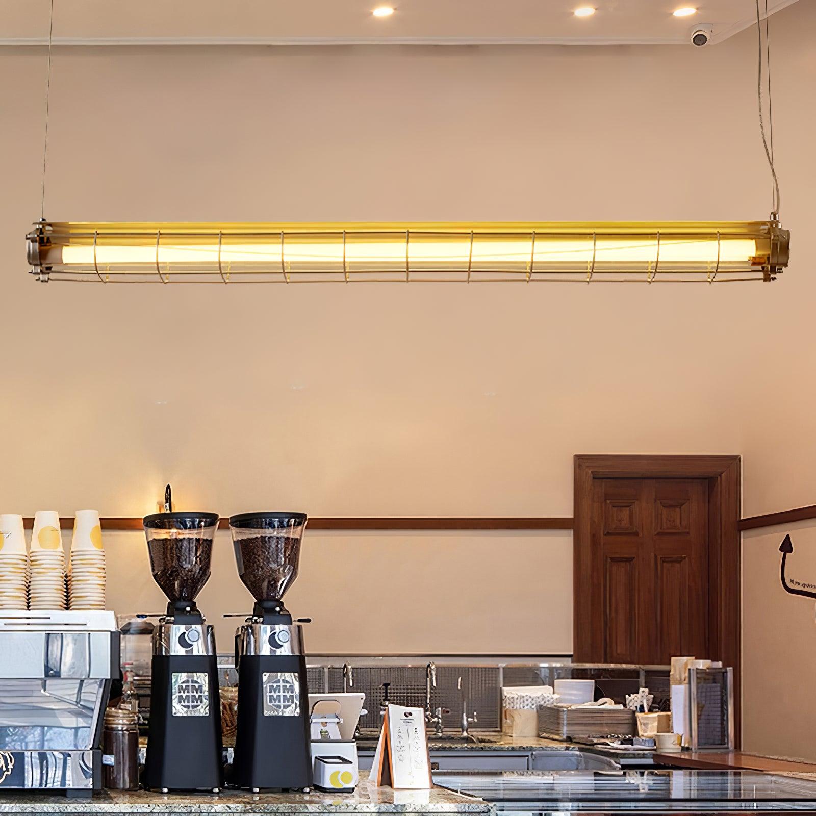 Arsorisra Industrial Linear Pendant-Neutral Decor