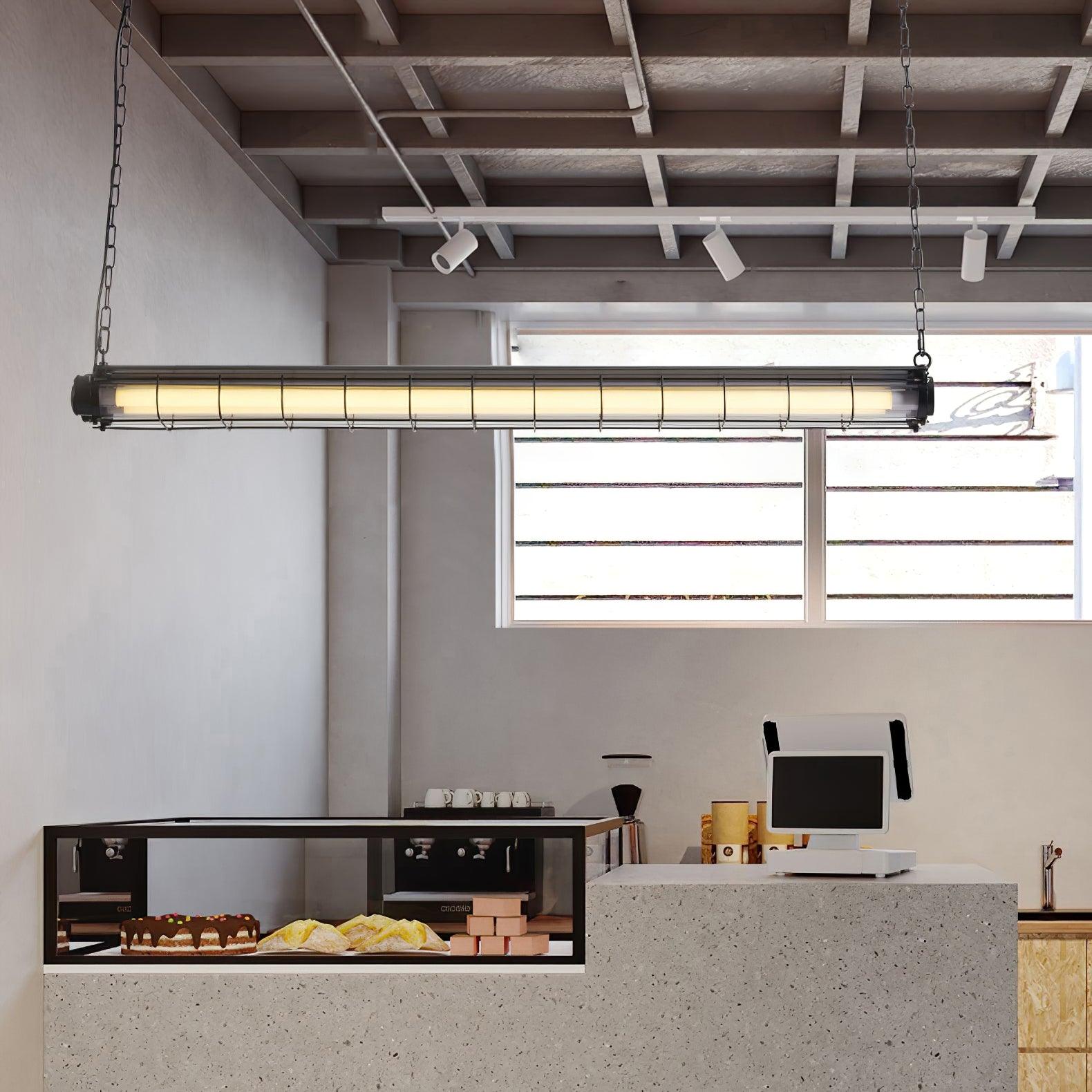 Arsorisra Industrial Linear Pendant-Neutral Decor