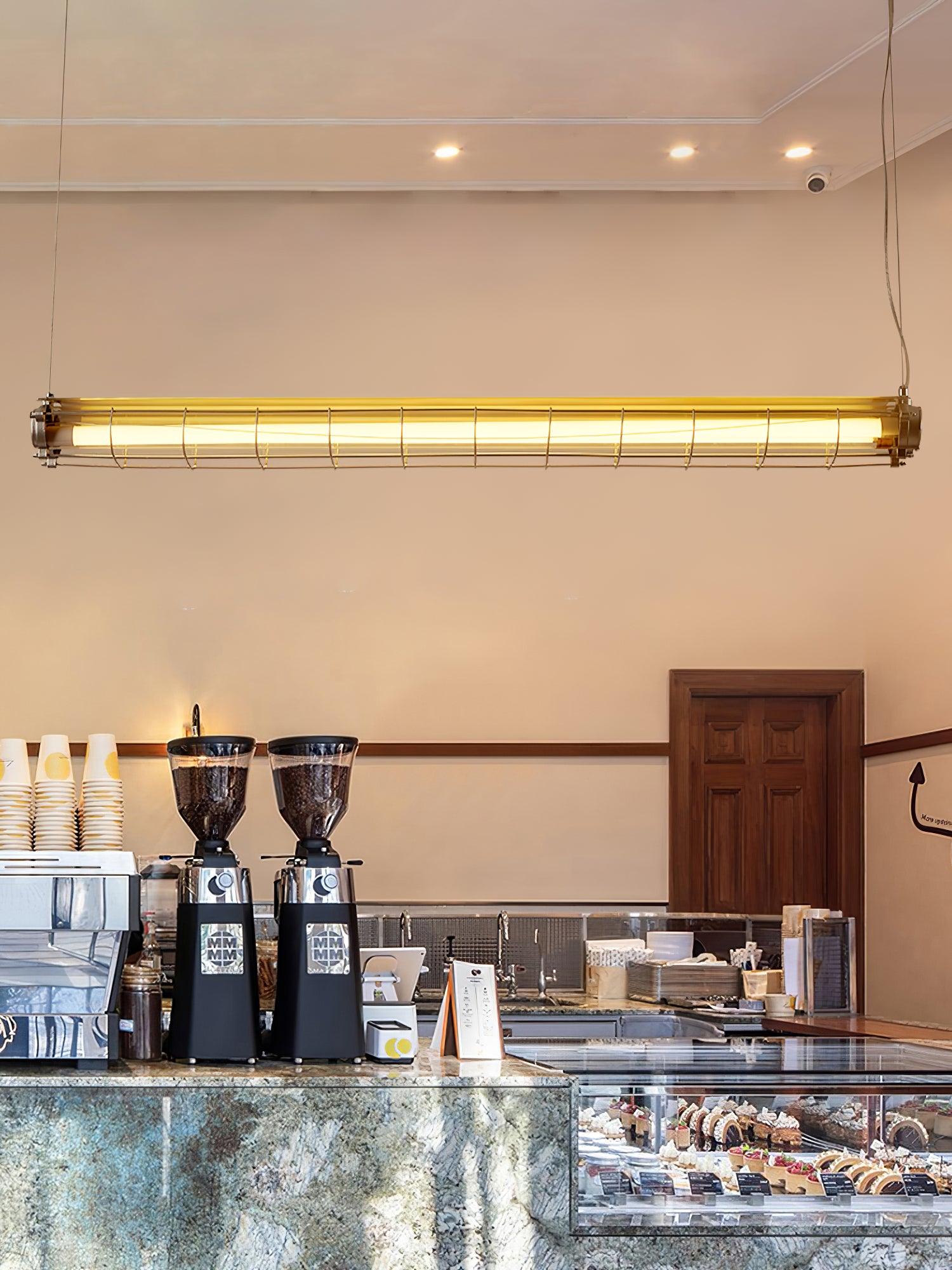 Arsorisra Industrial Linear Pendant-Neutral Decor