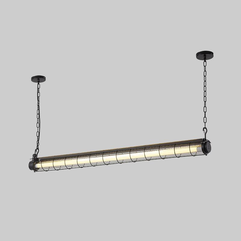 Arsorisra Industrial Linear Pendant-Neutral Decor