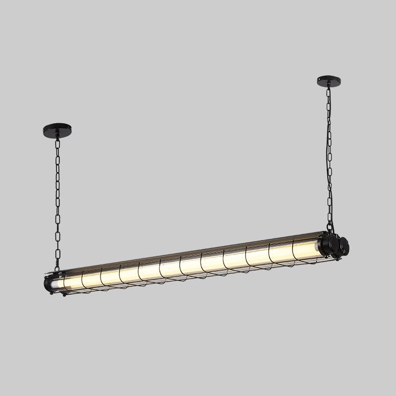 Arsorisra Industrial Linear Pendant-Neutral Decor