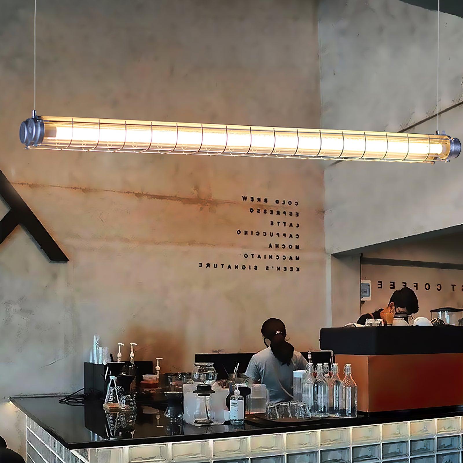 Arsorisra Industrial Linear Pendant-Neutral Decor