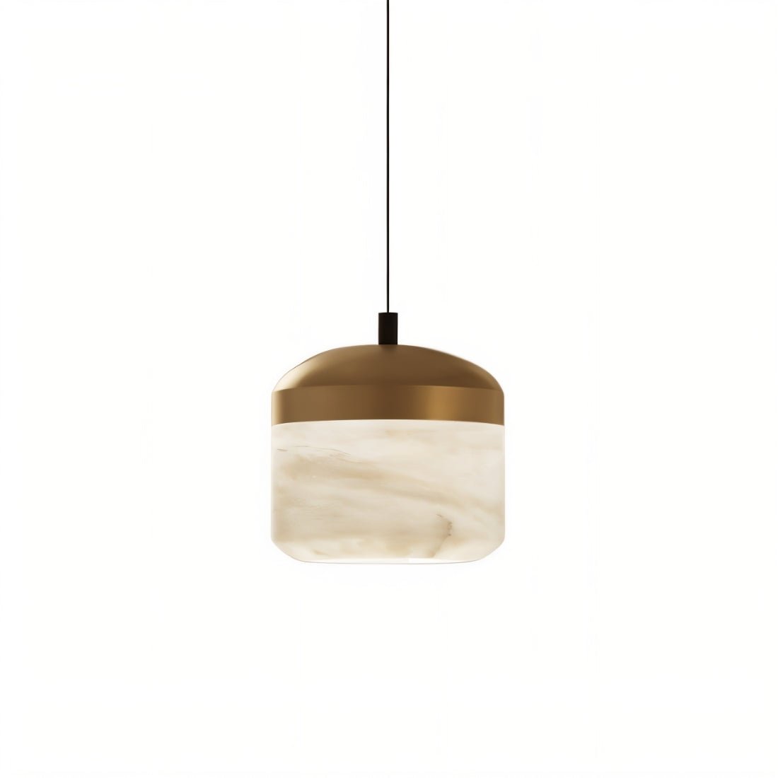 Asta Alabaster Pendant Light-Neutral Decor