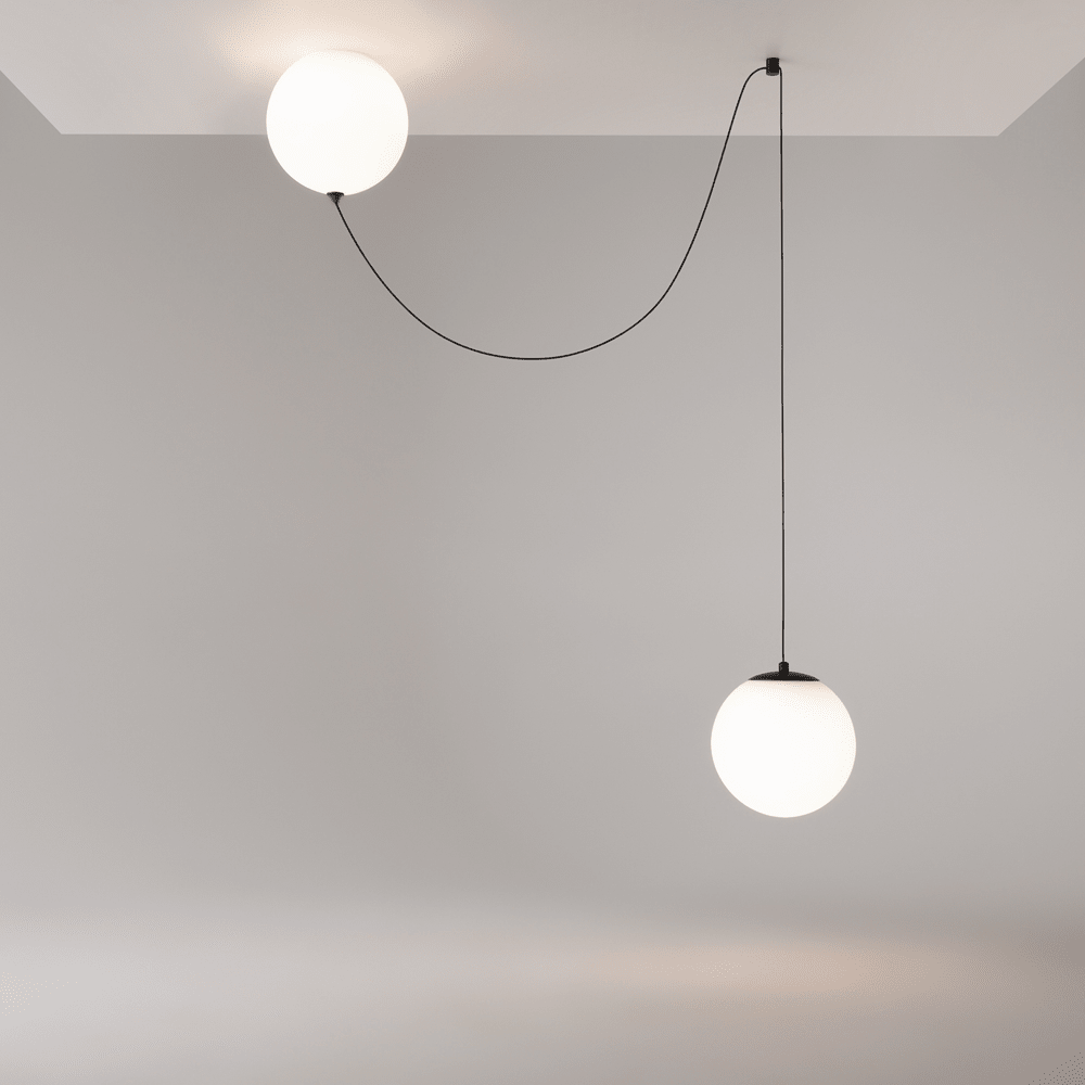 Asteris Multi Globe Pendant Lamp-Neutral Decor