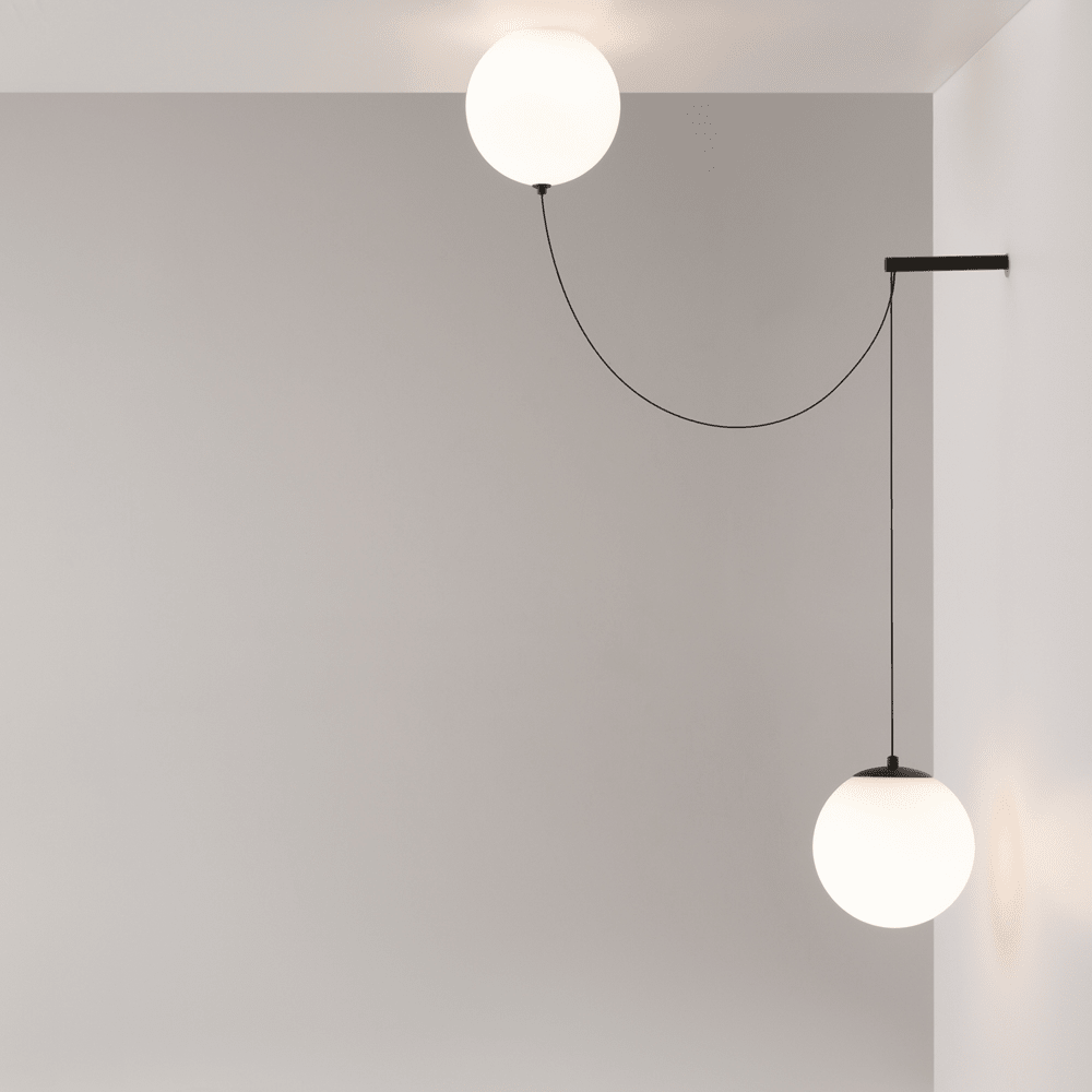 Asteris Multi Globe Pendant Lamp-Neutral Decor