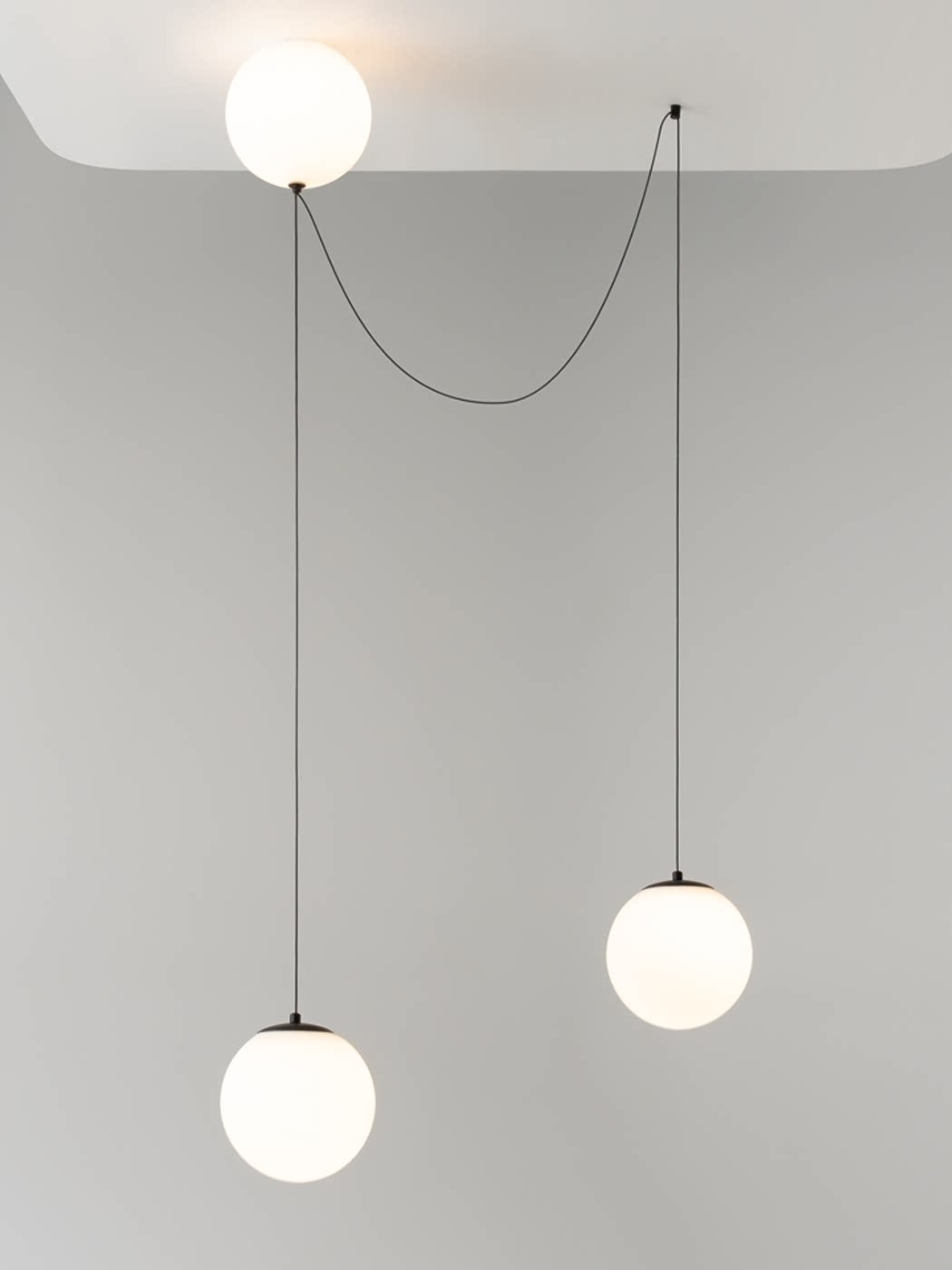 Asteris Multi Globe Pendant Lamp-Neutral Decor