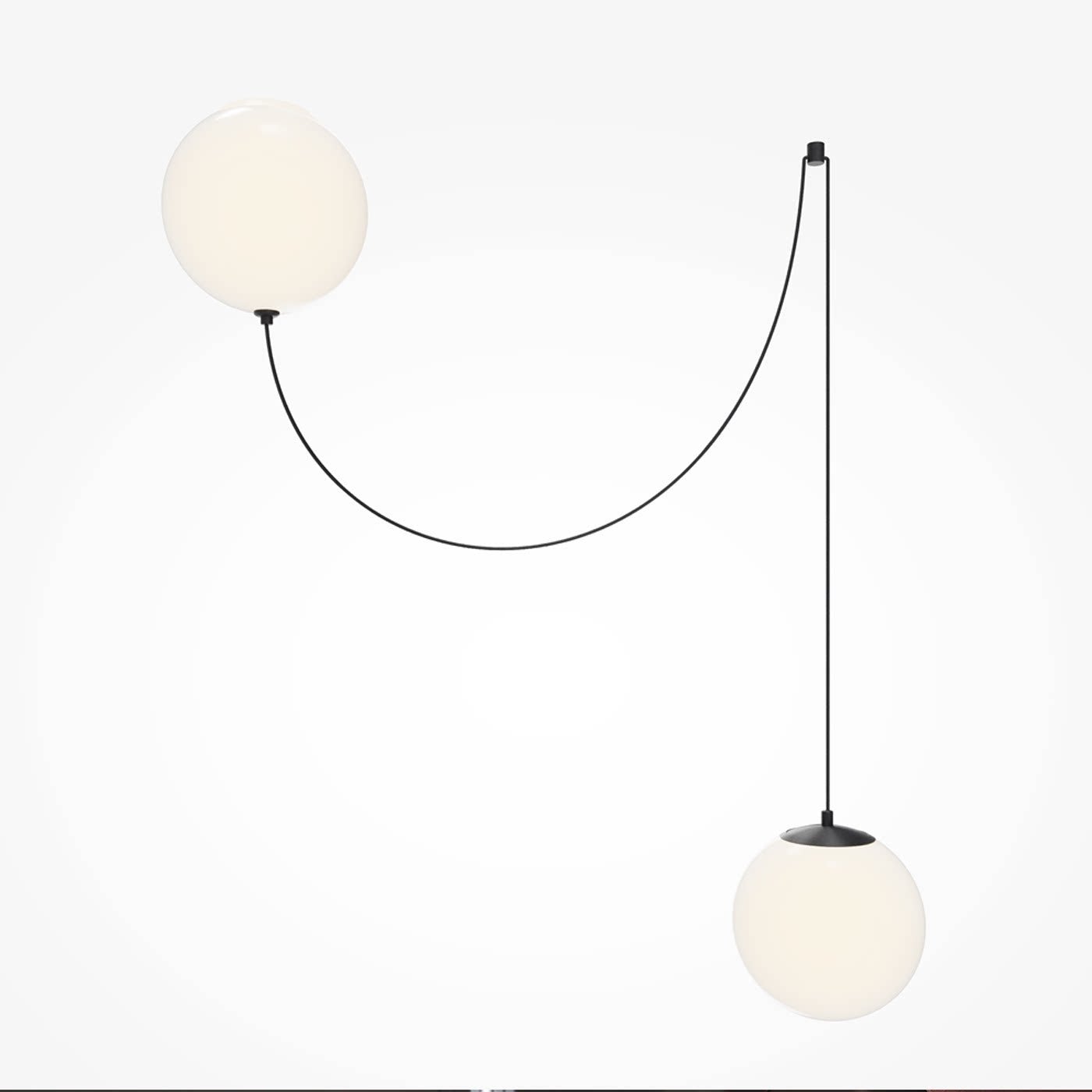 Asteris Multi Globe Pendant Lamp-Neutral Decor