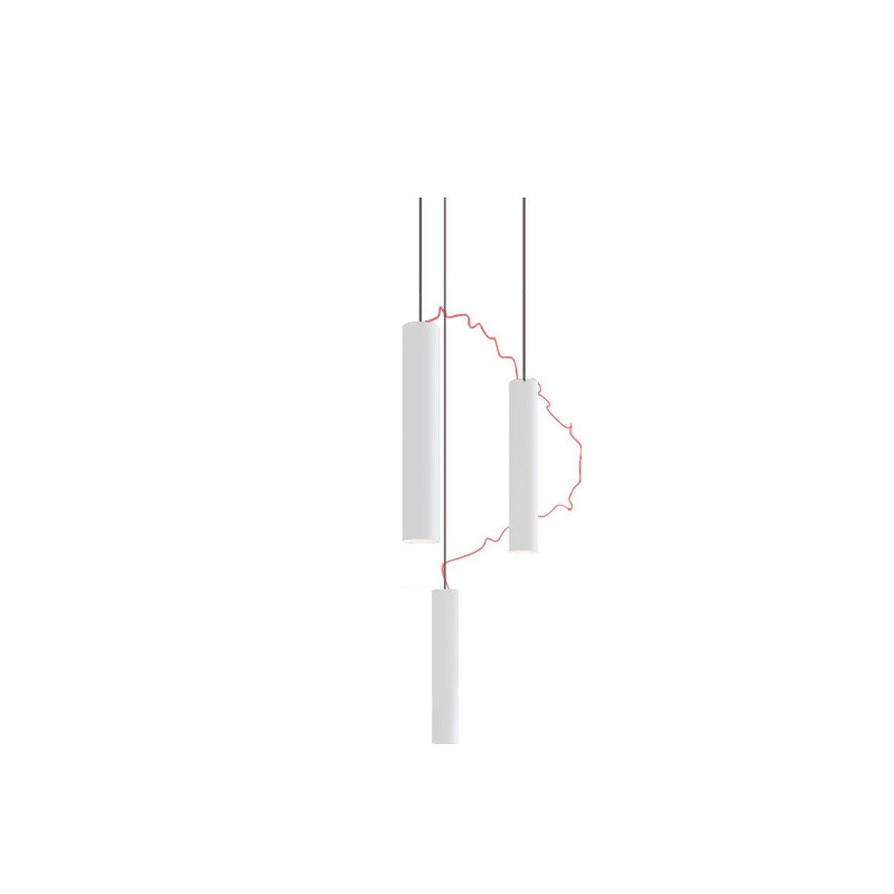 Astilo Cluster LED Pendant Lamp-Neutral Decor