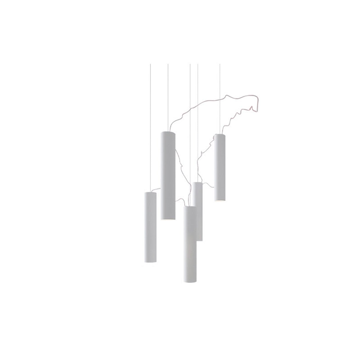 Astilo Cluster LED Pendant Lamp-Neutral Decor