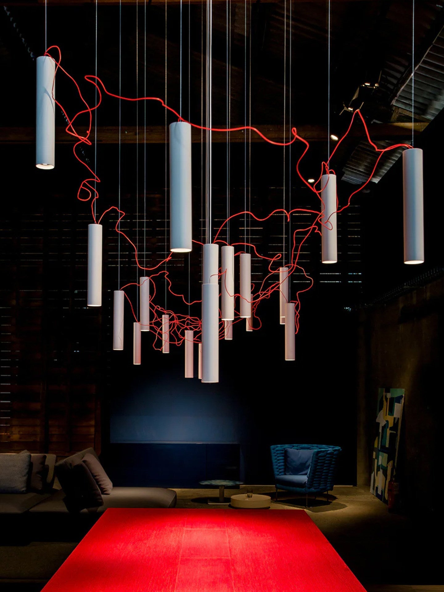 Astilo Cluster LED Pendant Lamp-Neutral Decor