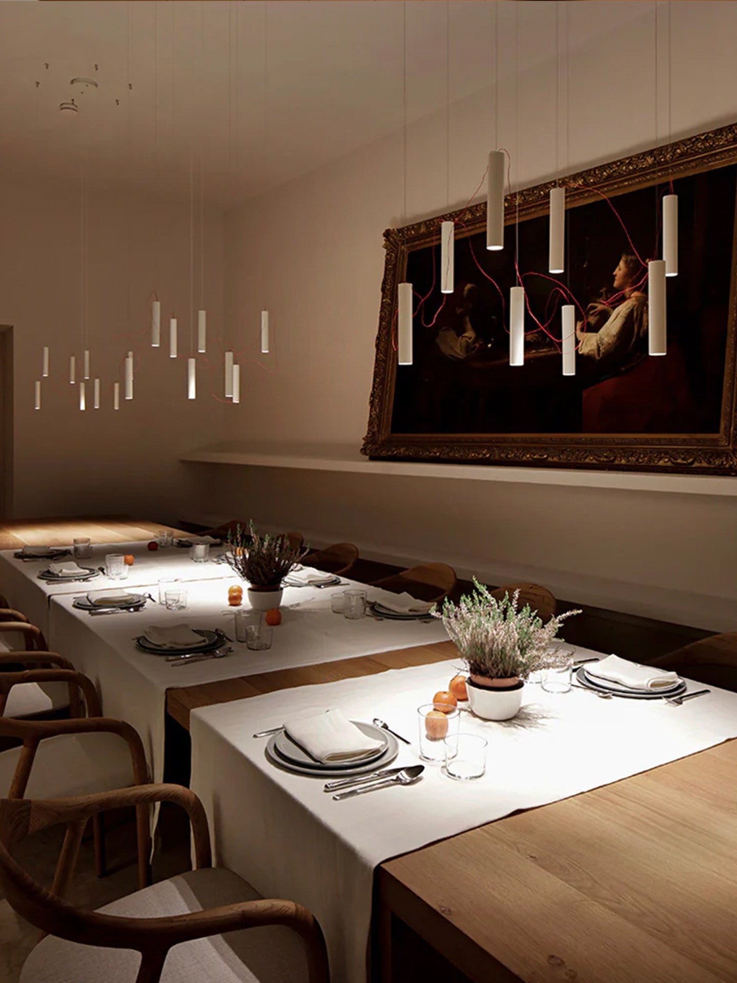 Astilo Cluster LED Pendant Lamp-Neutral Decor