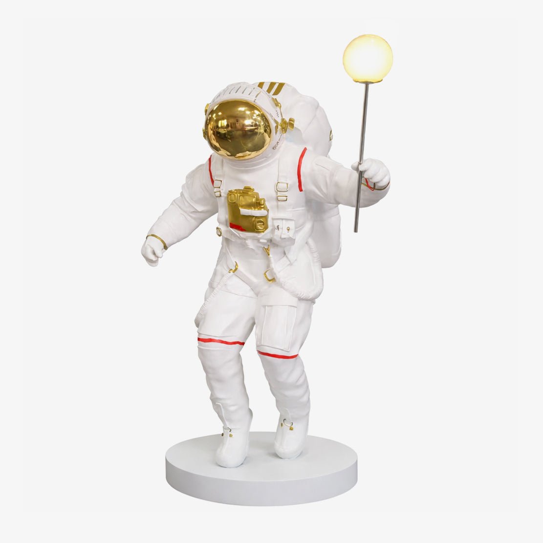 Astro Glow Floor Lamp-Neutral Decor