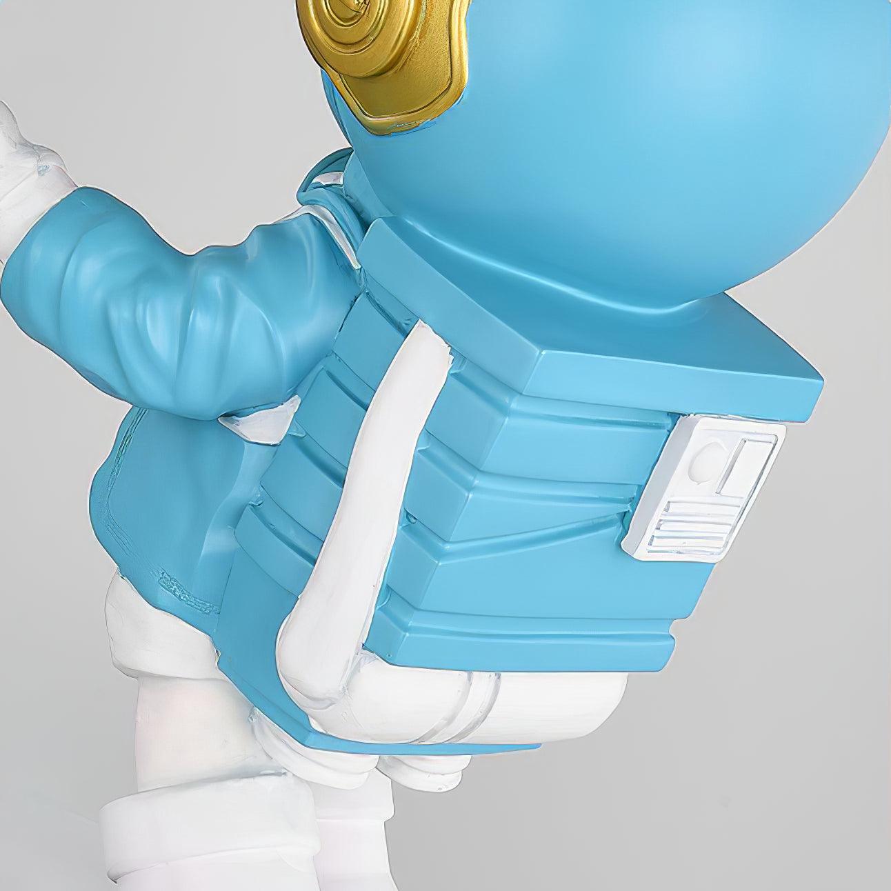 Stellar Astronaut and Planet Lamp-Neutral Decor