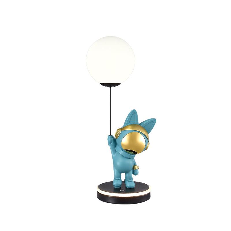Stellar Astronaut and Planet Lamp-Neutral Decor