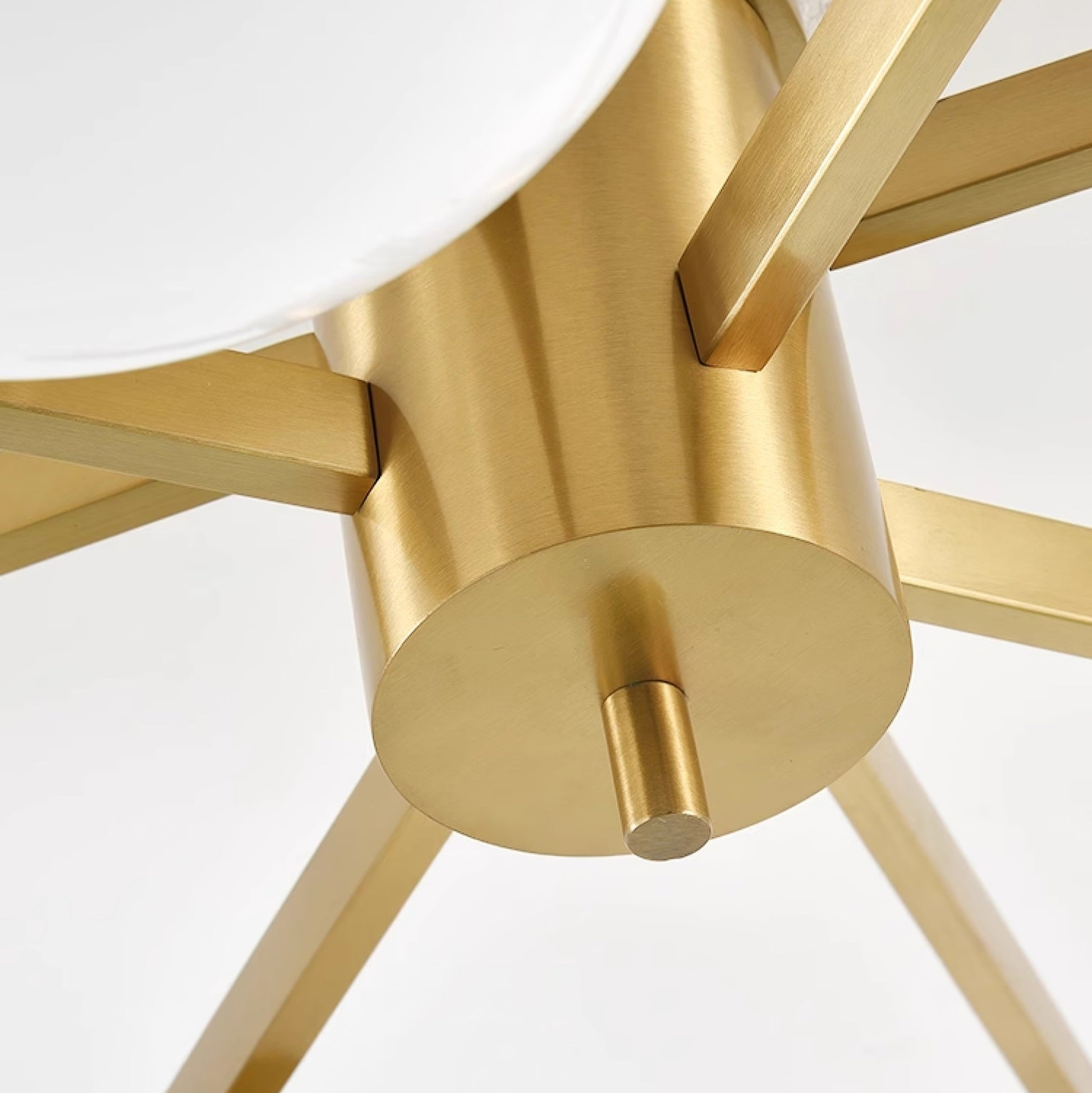 Nova Modern Glass Ceiling Light-Neutral Decor