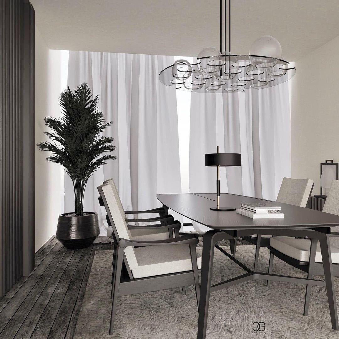 Zenith Minimalist Table Lamp-Neutral Decor
