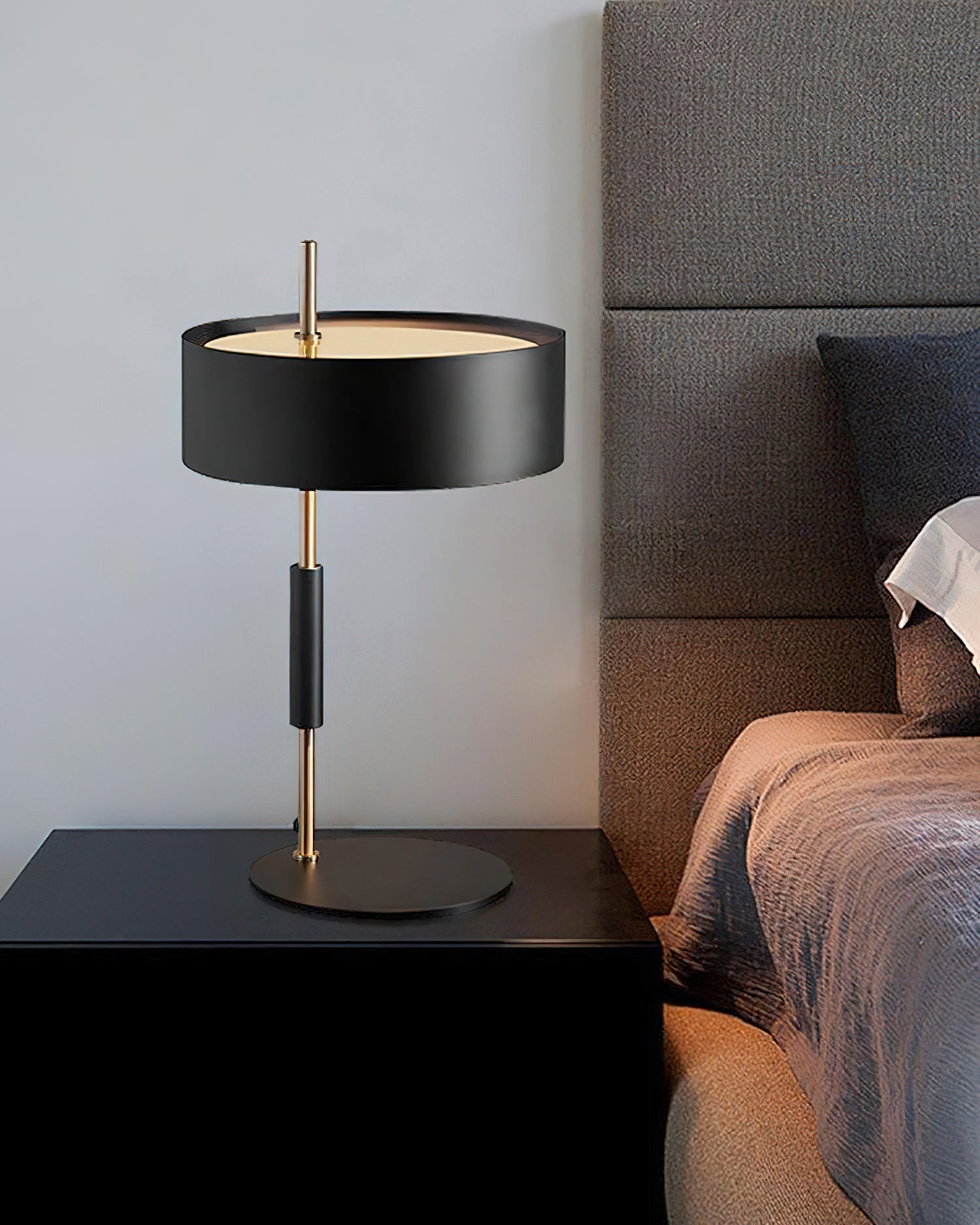 Zenith Minimalist Table Lamp-Neutral Decor