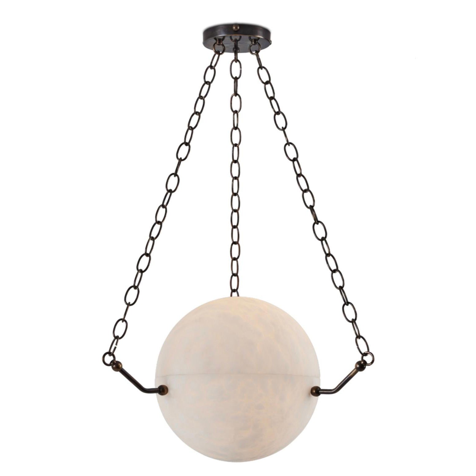 Himinuvys Modern Minimalist Alabaster Pendant Light