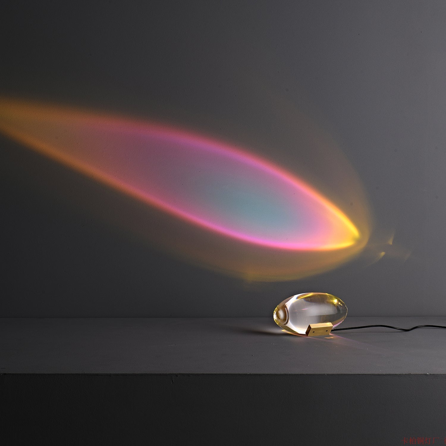 Solarece Crystal Minimalist Table Lamp-Neutral Decor