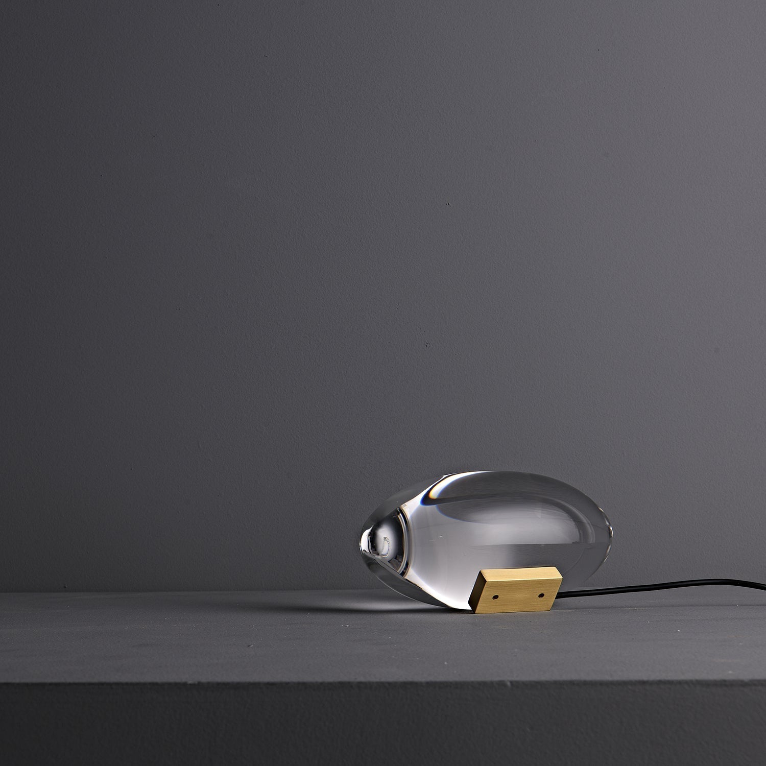Solarece Crystal Minimalist Table Lamp-Neutral Decor