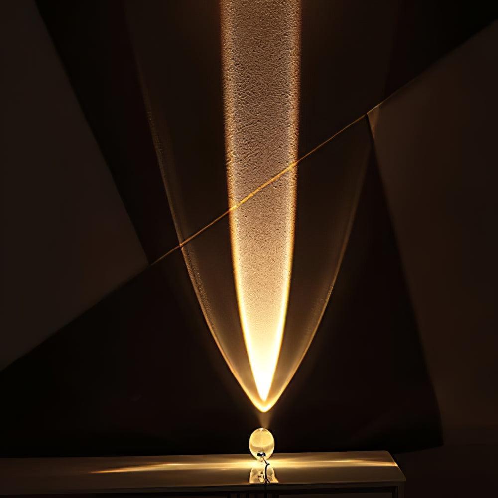 Solarece Crystal Minimalist Table Lamp-Neutral Decor