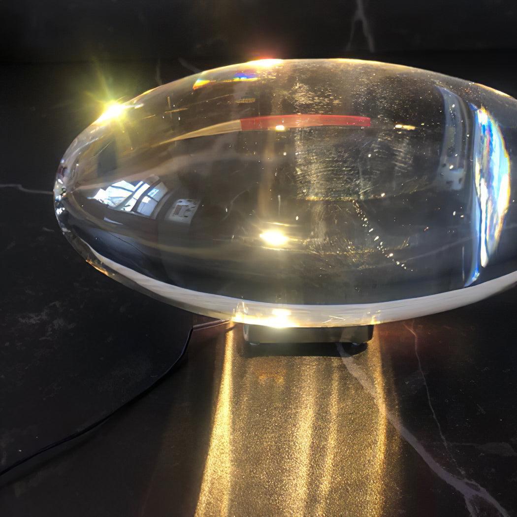 Solarece Crystal Minimalist Table Lamp-Neutral Decor