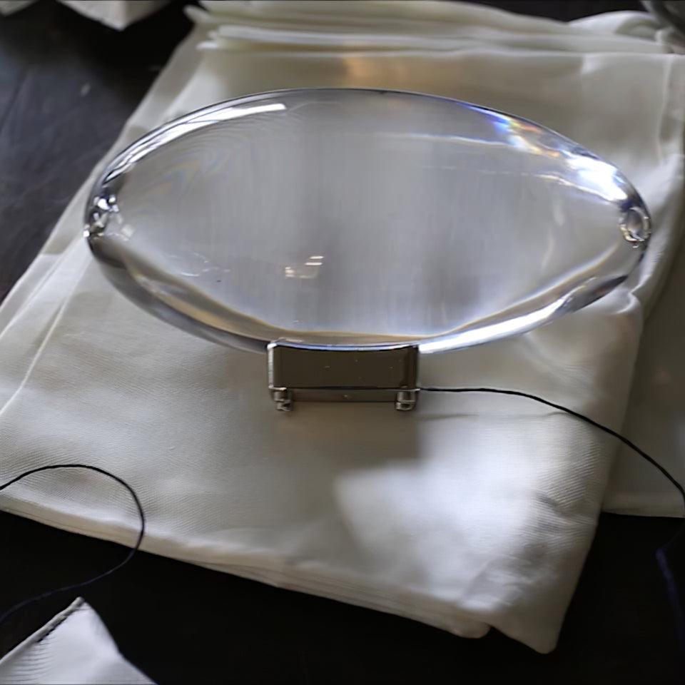 Solarece Crystal Minimalist Table Lamp-Neutral Decor