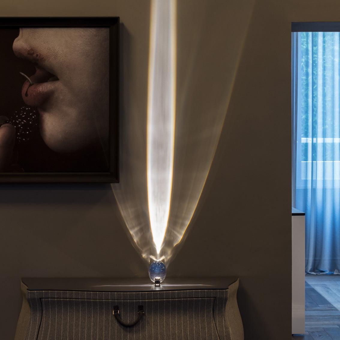 Solarece Crystal Minimalist Table Lamp-Neutral Decor