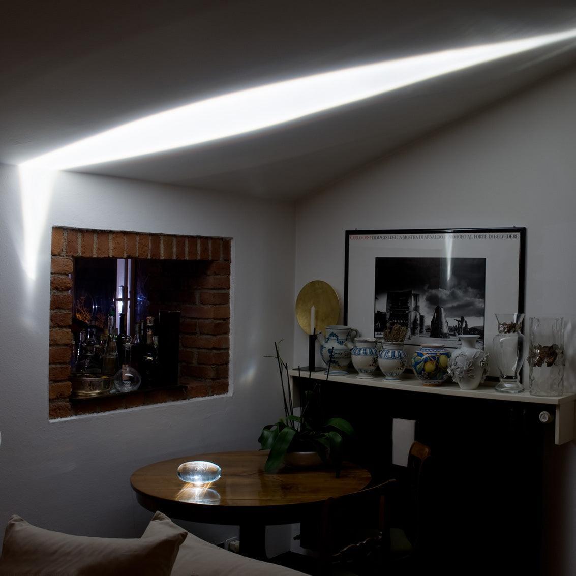 Solarece Crystal Minimalist Table Lamp-Neutral Decor