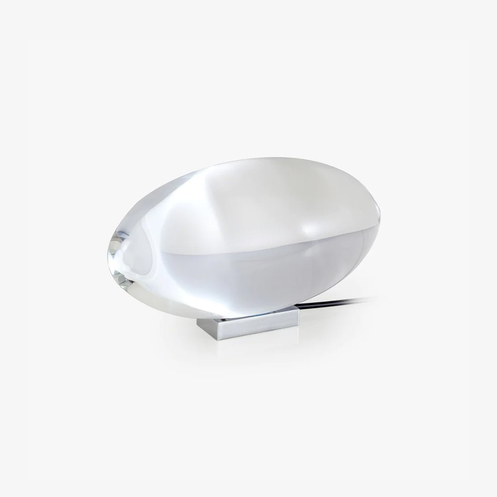 Solarece Crystal Minimalist Table Lamp-Neutral Decor