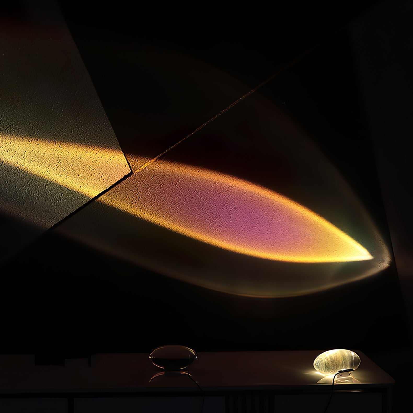 Solarece Crystal Minimalist Table Lamp-Neutral Decor