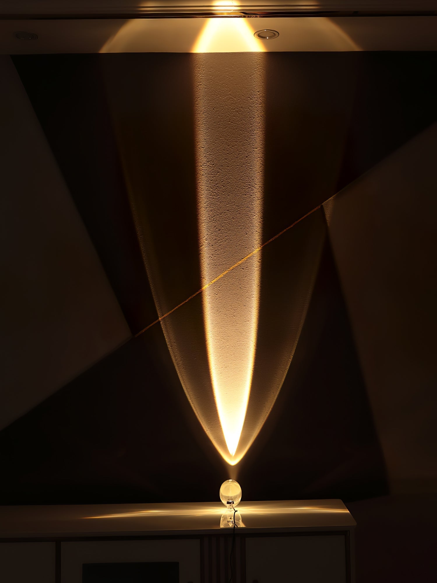 Solarece Crystal Minimalist Table Lamp-Neutral Decor