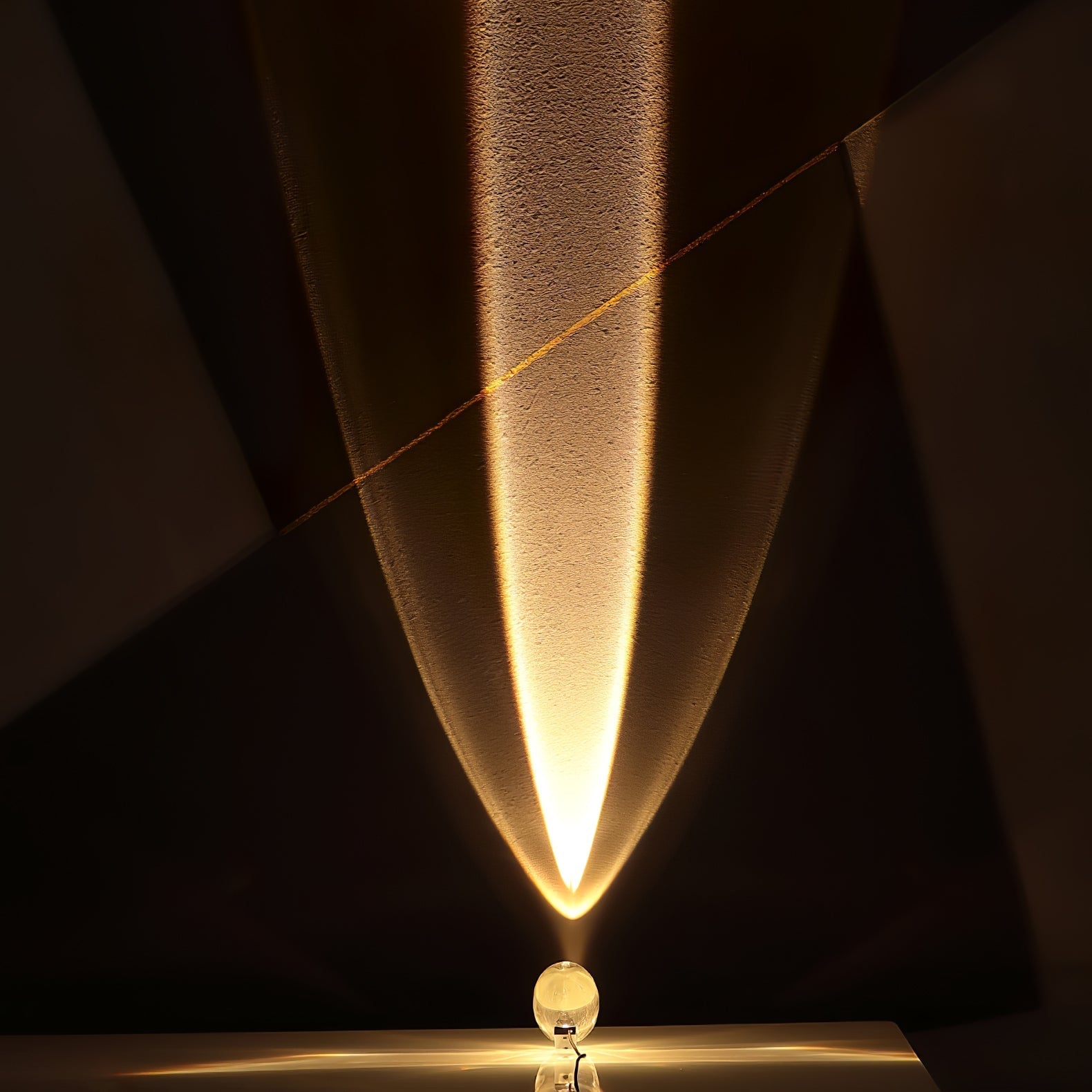 Solarece Crystal Minimalist Table Lamp-Neutral Decor
