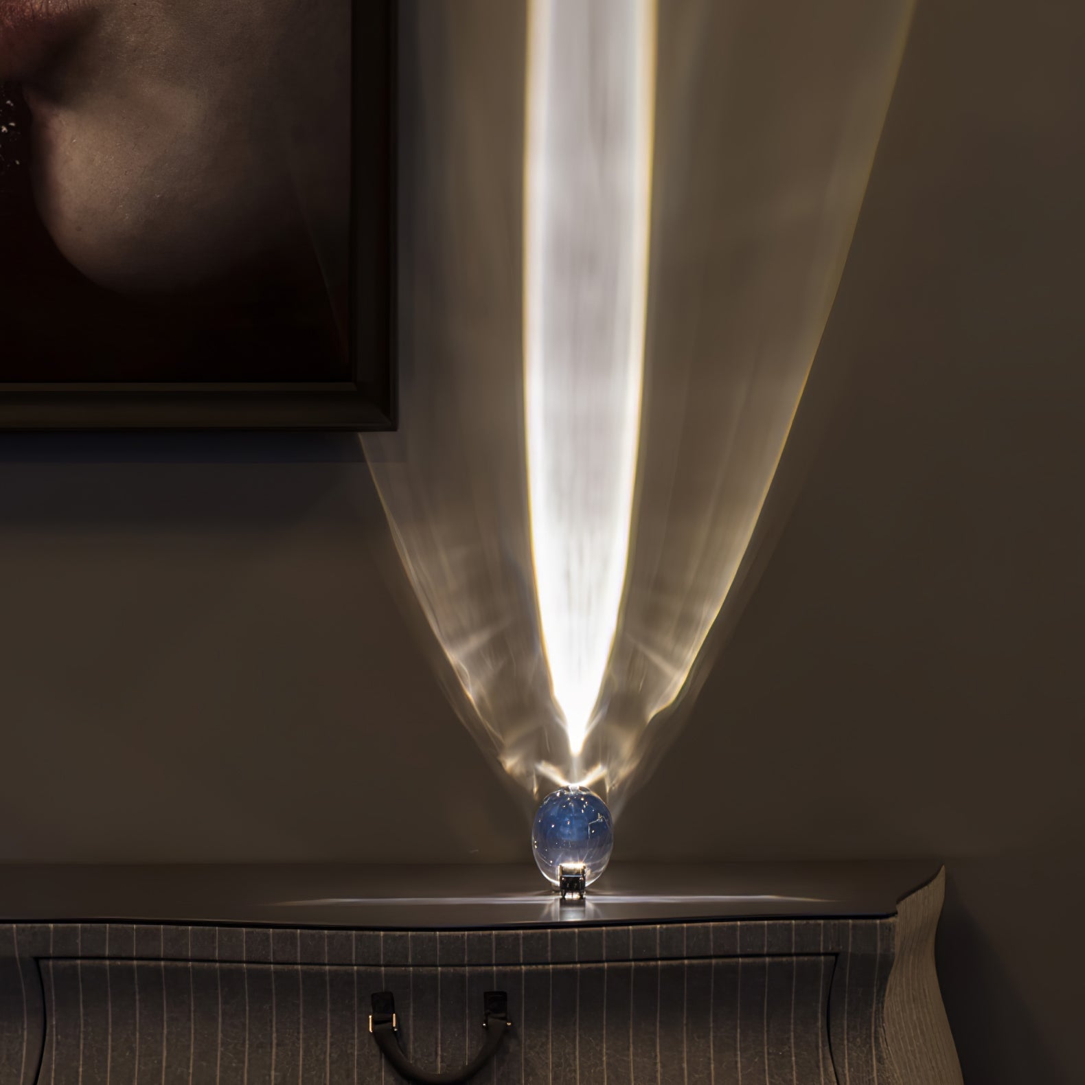 Solarece Crystal Minimalist Table Lamp-Neutral Decor