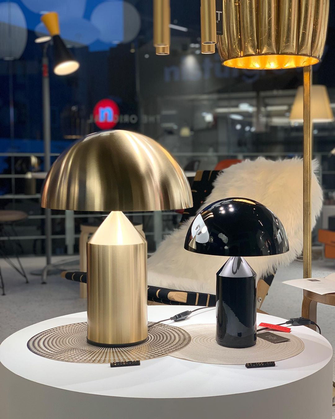 Rivena Industrial Minimalist Table Lamp-Neutral Decor
