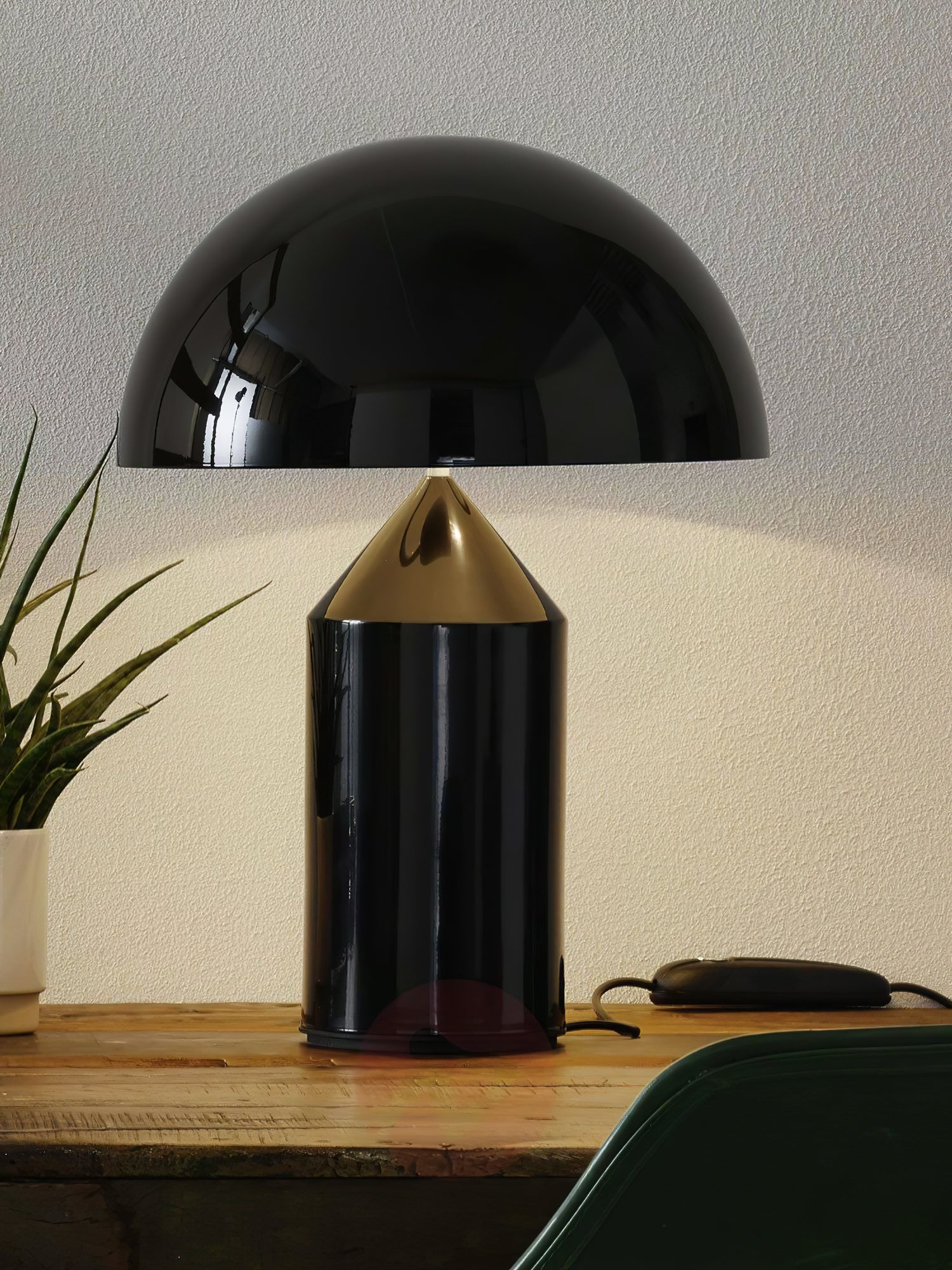 Rivena Industrial Minimalist Table Lamp-Neutral Decor
