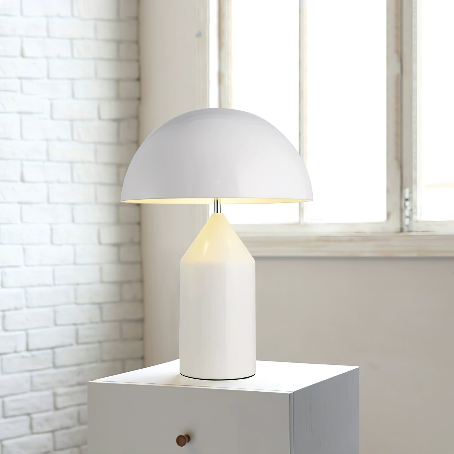 Rivena Industrial Minimalist Table Lamp-Neutral Decor