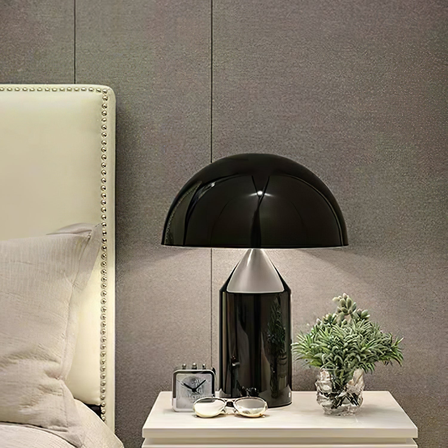 Rivena Industrial Minimalist Table Lamp-Neutral Decor