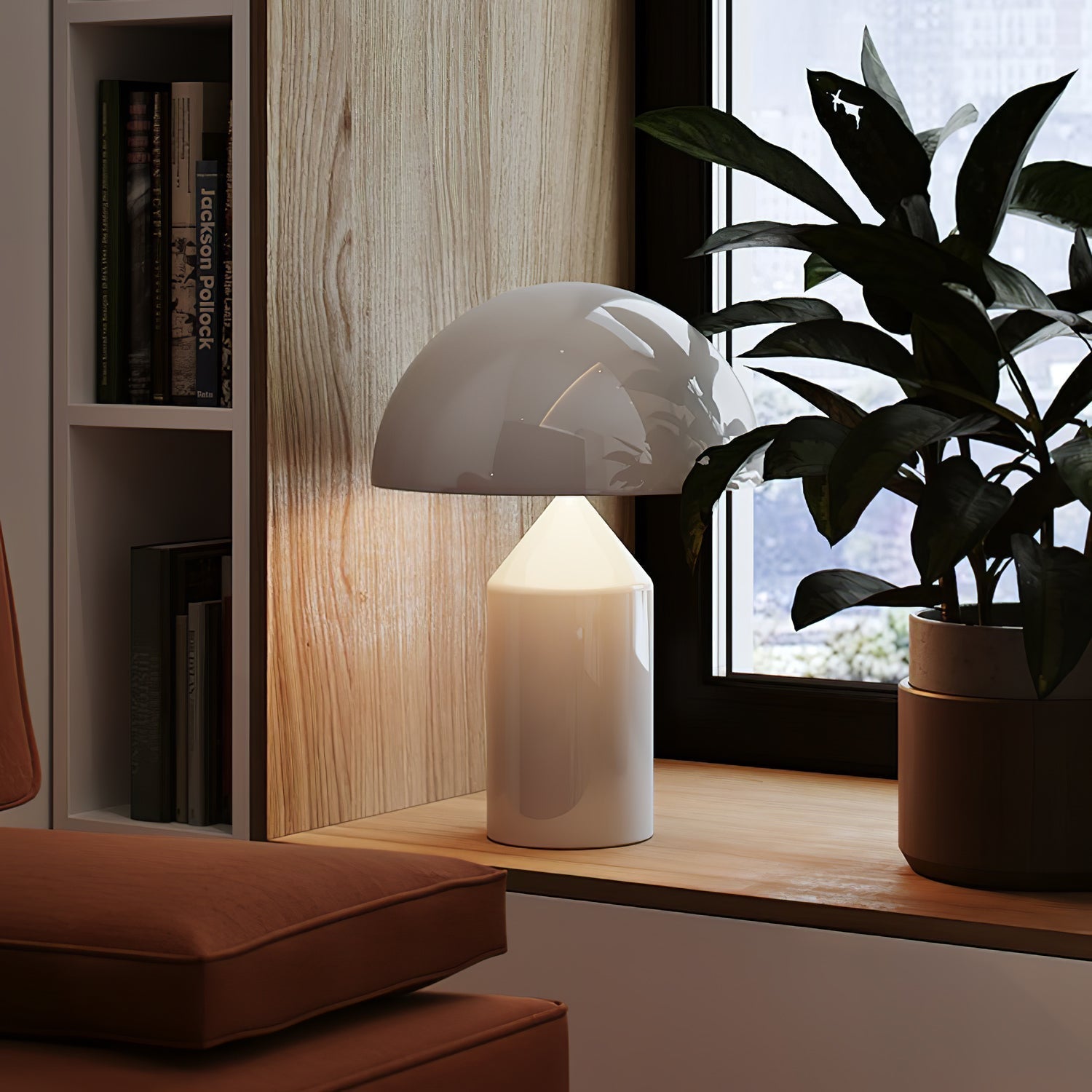 Rivena Industrial Minimalist Table Lamp-Neutral Decor