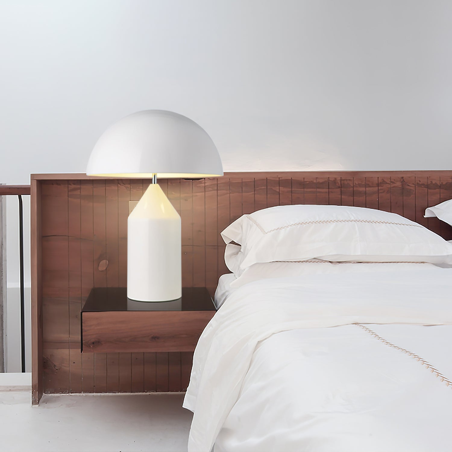 Rivena Industrial Minimalist Table Lamp-Neutral Decor