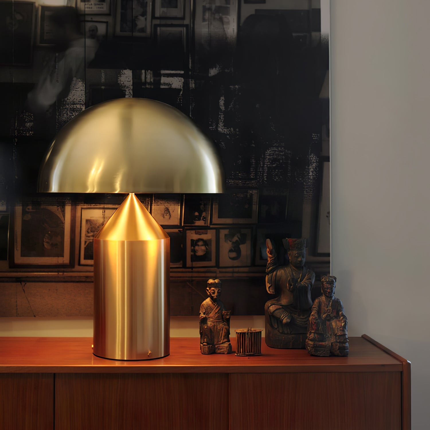 Rivena Industrial Minimalist Table Lamp-Neutral Decor