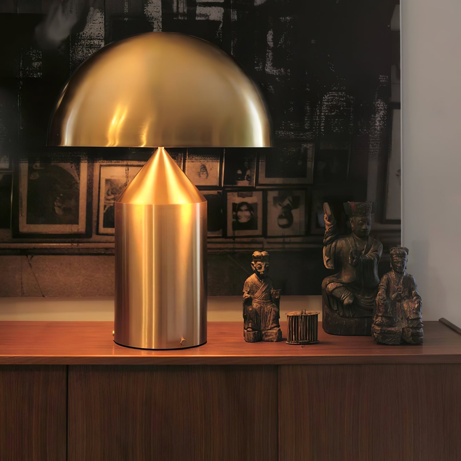 Rivena Industrial Minimalist Table Lamp-Neutral Decor