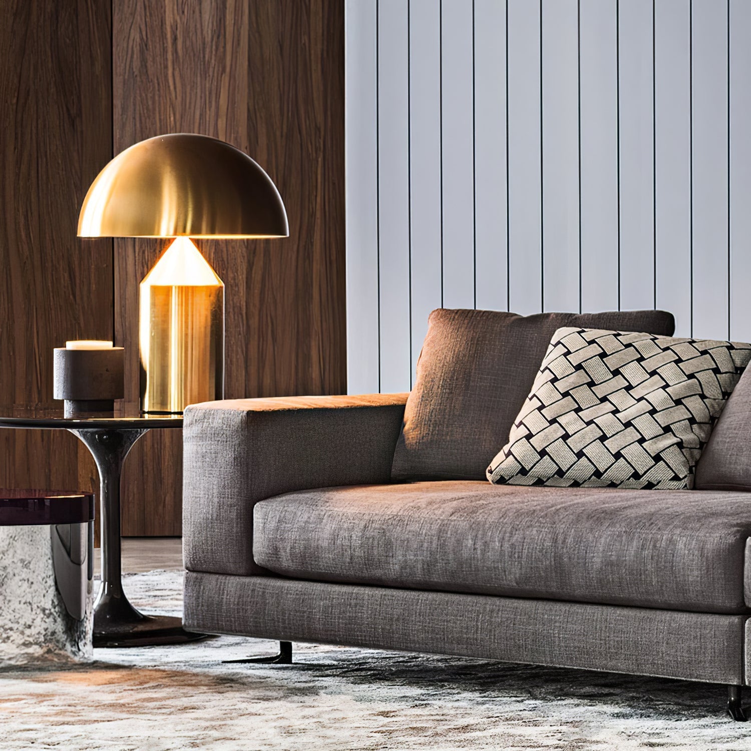 Rivena Industrial Minimalist Table Lamp-Neutral Decor