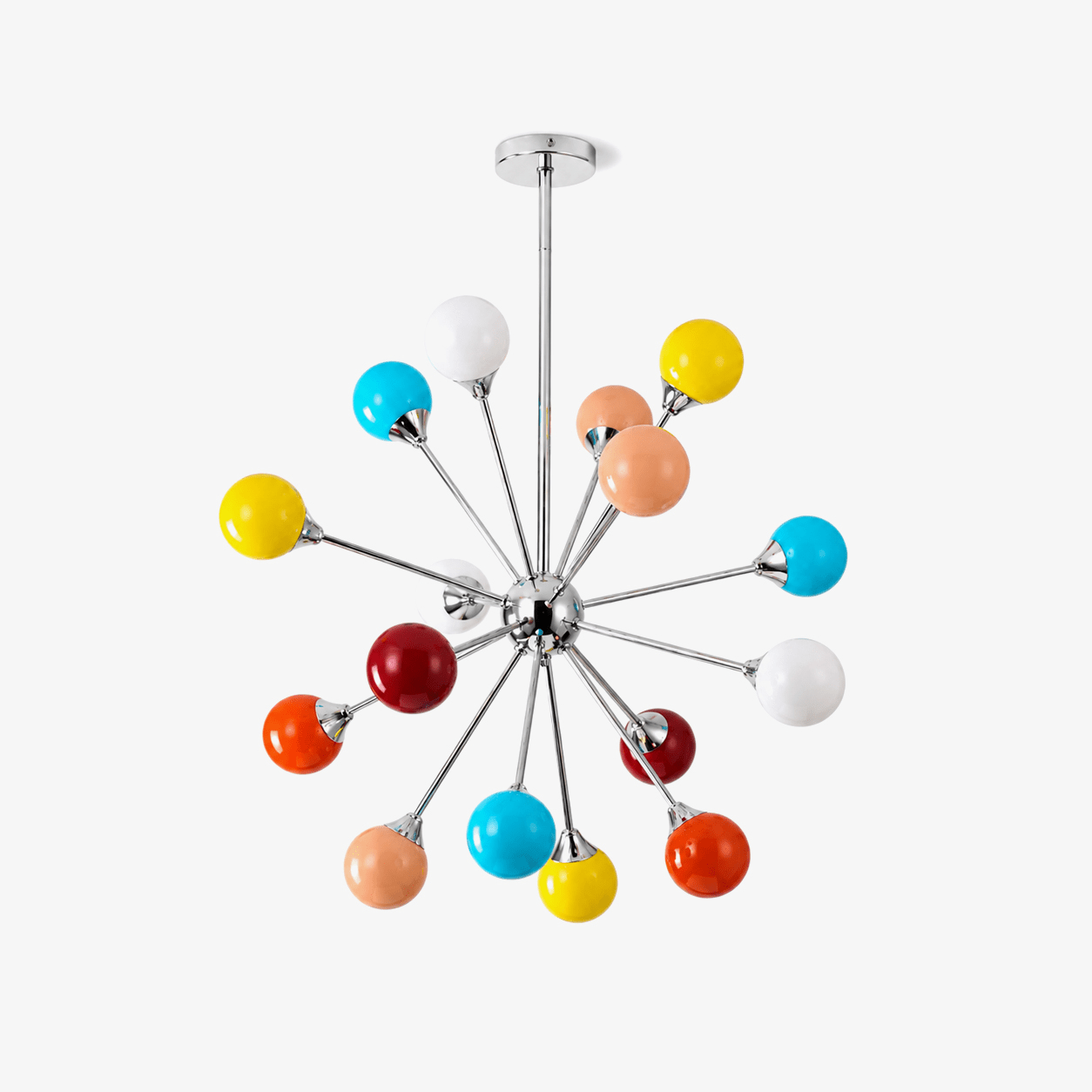 Atomic Sputnik Chandelier-Neutral Decor