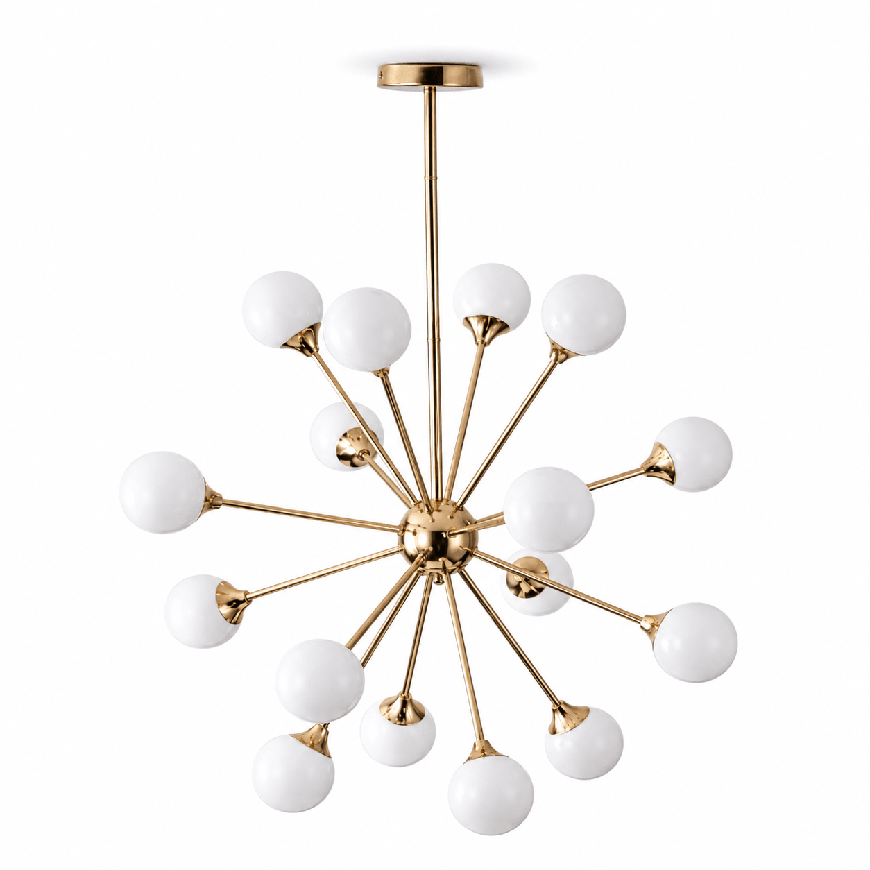 Atomic Sputnik Chandelier-Neutral Decor