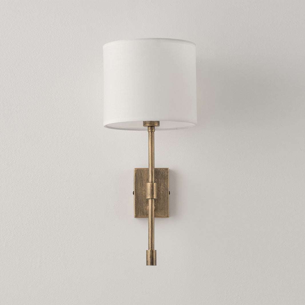 Eirikuvyo Modern Minimalist Metal Fabric Wall Lamp