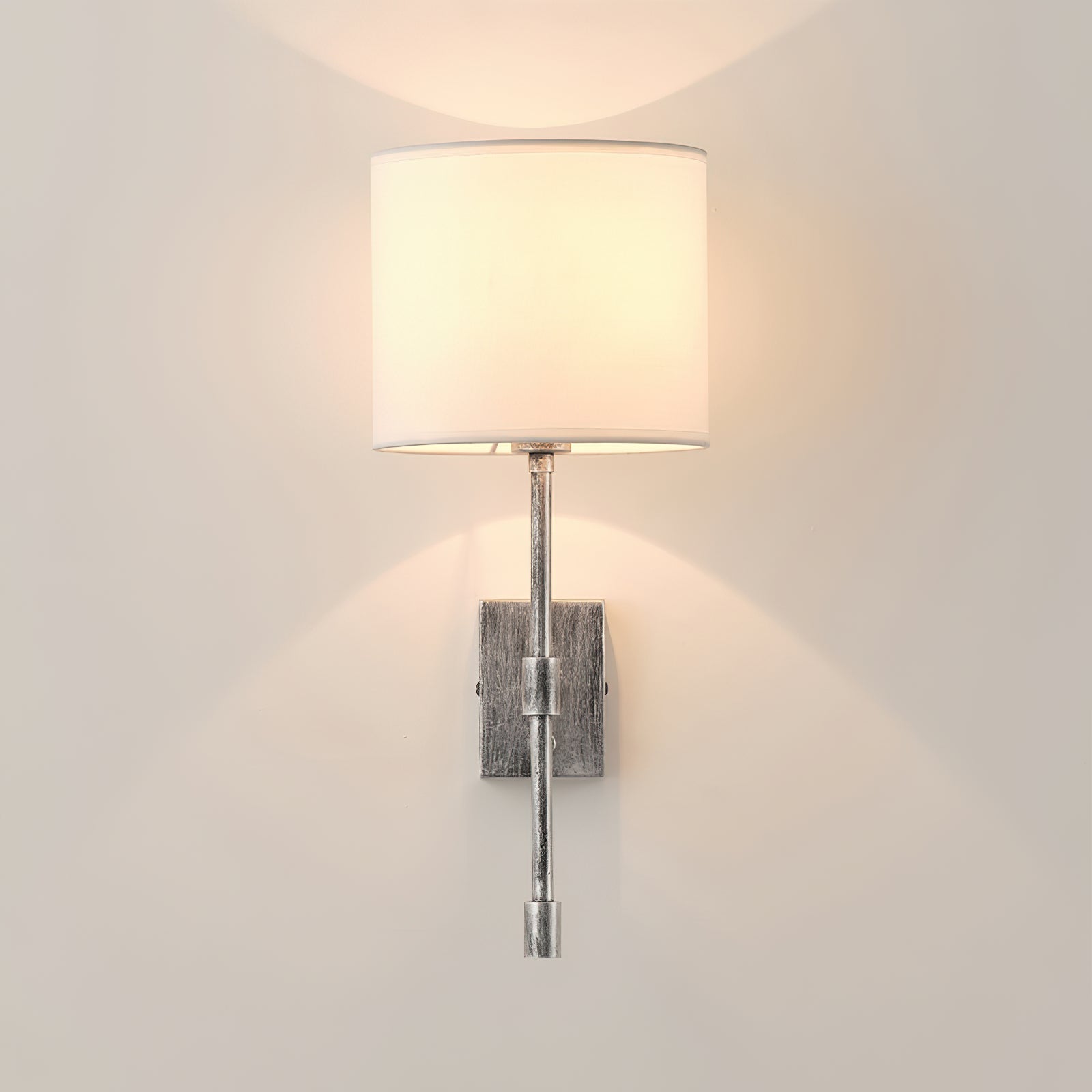 Eirikuvyo Modern Minimalist Metal Fabric Wall Lamp