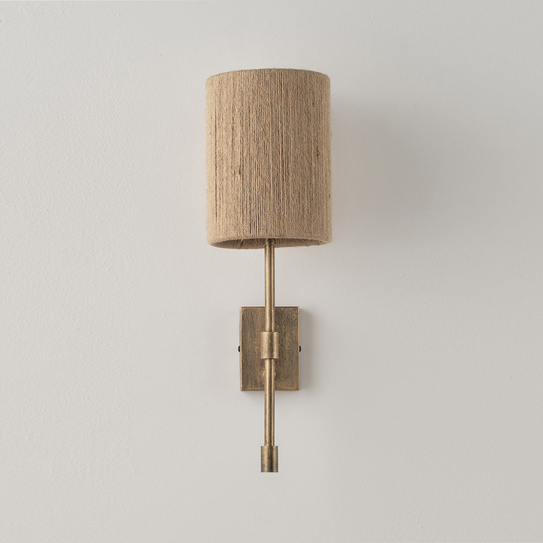 Eirikuvyo Modern Minimalist Metal Fabric Wall Lamp